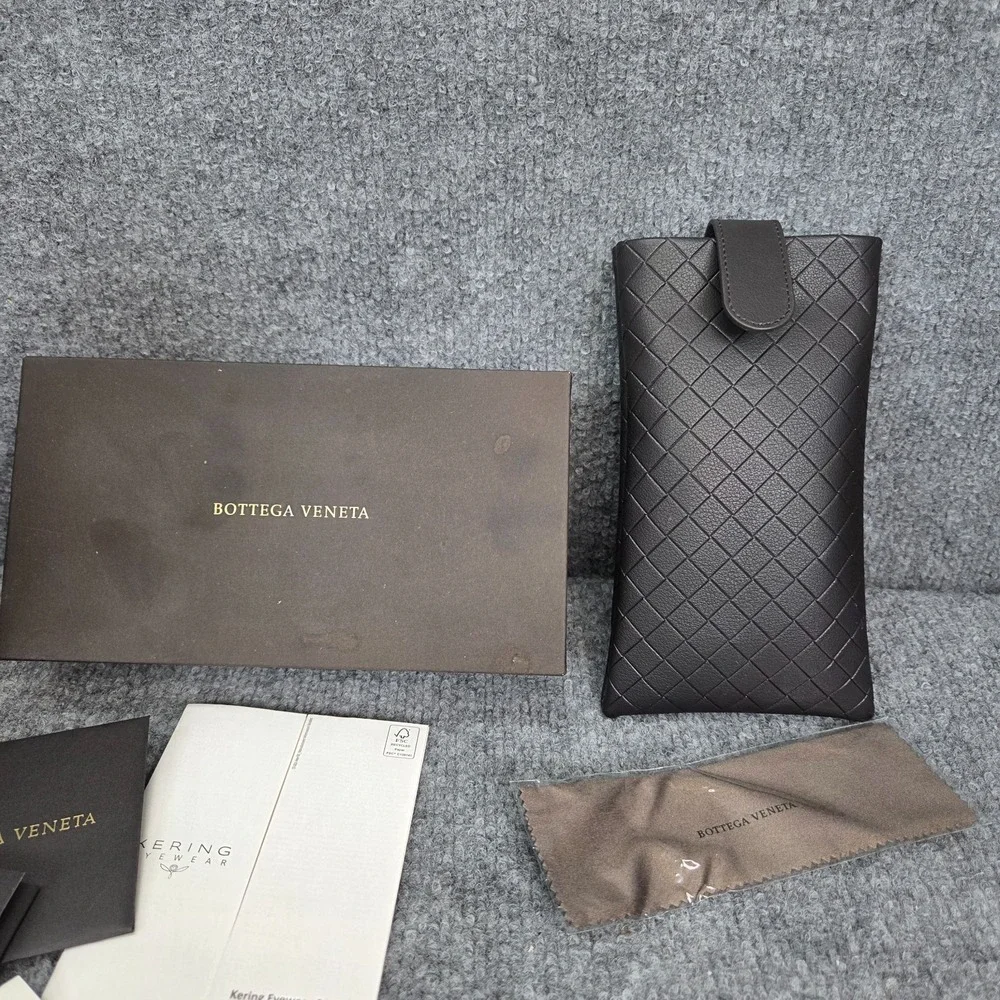 Bottega Veneta Square Sunglasses BV1012S 003 Gold 60 13 145 Made in Italy
